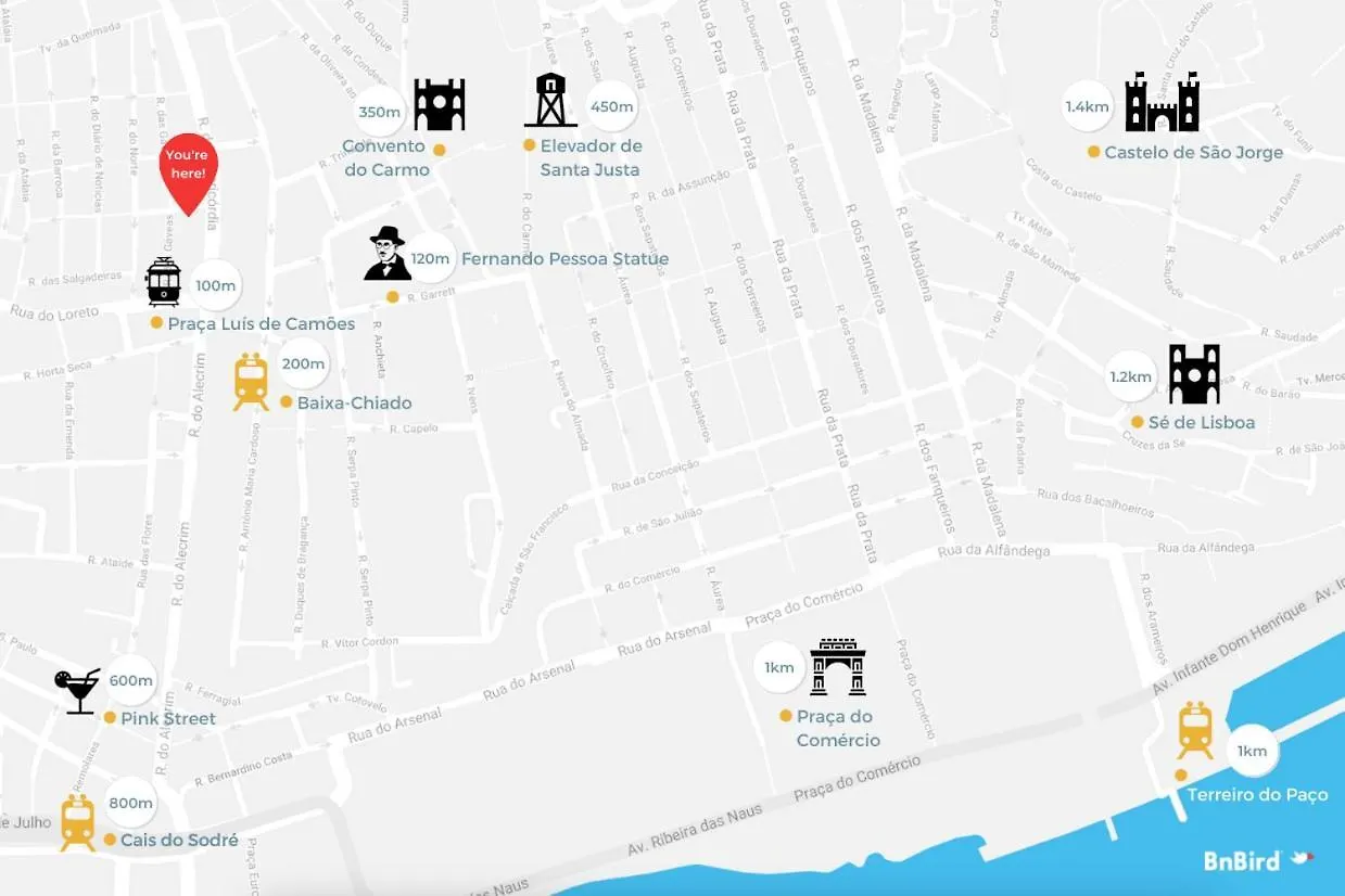 Chiado Prime Camoes Apartment Lisbon